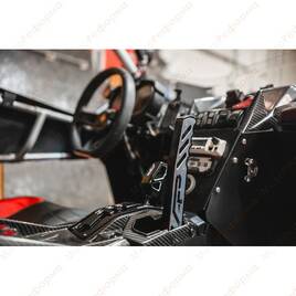 Ручной задний тормоз гидравлический Agency Power для Can-Am Maverick X3 (синий)