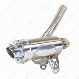 1201L Глушитель одинарный (лямбда) RJWC для квадроцикла CAN-AM Renegade Gen 2 500  570 800  850 1000