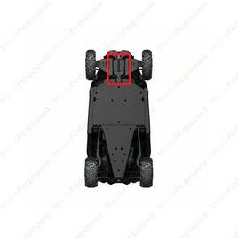 Защита переднего редуктора для Can-Am Maverick X3 RC 72