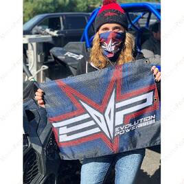 Флаг Evolution Powersports EVP Radiate Whip Flag 50x65cm