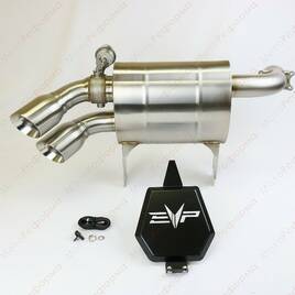 Выхлопная система глушитель Evolution Powersports Can-Am Maverick X3 Captain's Choice Boost Activated Cut Out Exhaust (Red)