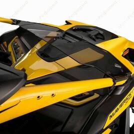 Стекло лобовое 1/2 Assault Industries для Can-Am Maverick R