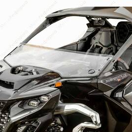 Стекло лобовое 1/2 Super ATV для Can-Am Maverick R