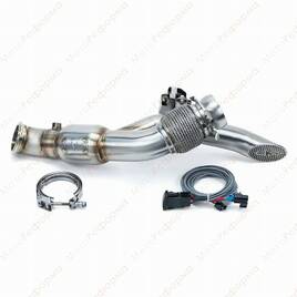 Приемная труба  Evolution Powersports Can-Am Maverick R EVP Racing Shocker Electric Side-Dump Down Pipe