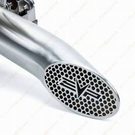 Приемная труба  Evolution Powersports Can-Am Maverick R EVP Racing Shocker Electric Side-Dump Down Pipe