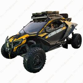 Экспедиционный багажник для Can-Am Maverick R 2024+ (Установка с воздухозаборником)