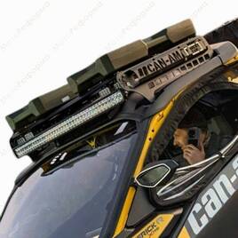 Экспедиционный багажник для Can-Am Maverick R 2024+ (Установка с воздухозаборником)