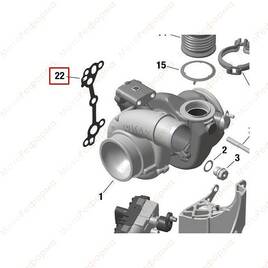 Прокладка турбины Can-Am BRP Maverick R 420250612