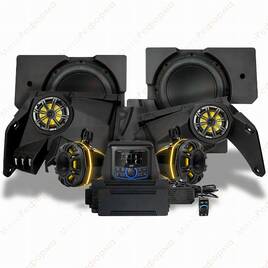 Аудио система SSV Works для Can-Am Maverick X3  6 speaker Plug and play RGB 6.5" Speakers Kicker