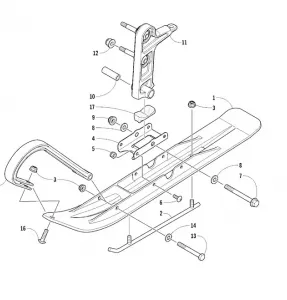 Front Suspension Ski
